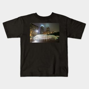 Boston Reflecting Pool Fountain Boston MA Kids T-Shirt